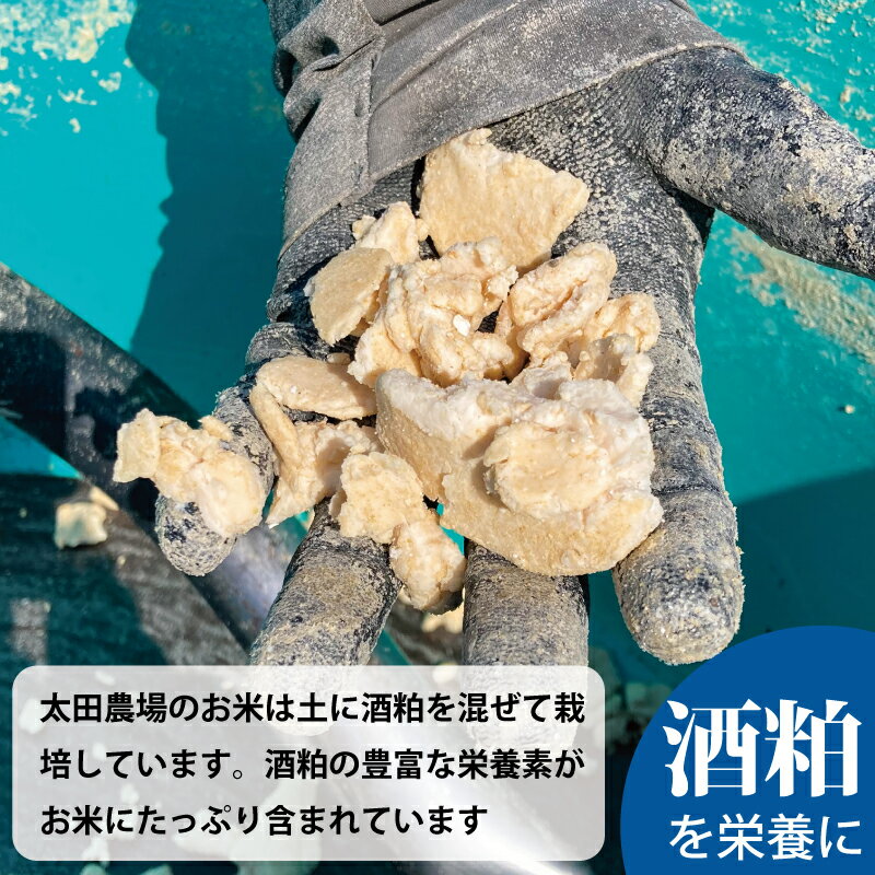 酒粕を使って栽培したゆめぴりかをお届けします　【ふるさと納税】※令和7年産※　定期便 特A ゆめぴりか 10kg×3回 特A米 北海道米 当麻町 旭川 男山 独自栽培法 定期 3か月 太田農場 精米 特A 5kgもあり 数量限定 お米 米 もちもち 送料無料 お取り寄せ