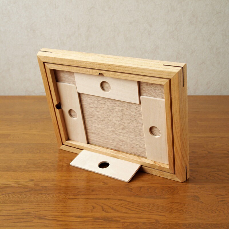 【ふるさと納税】旭川家具 さくらフォトフレーム A5