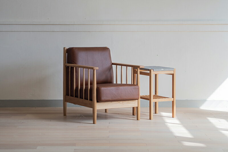 【ふるさと納税】Spoke Sofa S＋n'frame Side Table Stone