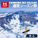 【ふるさと納税】キャンモアスキービレッジ 大人通常シーズン券