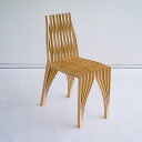 【ふるさと納税】隈研吾氏デザインの椅子（オブジェ）「スケスケ」