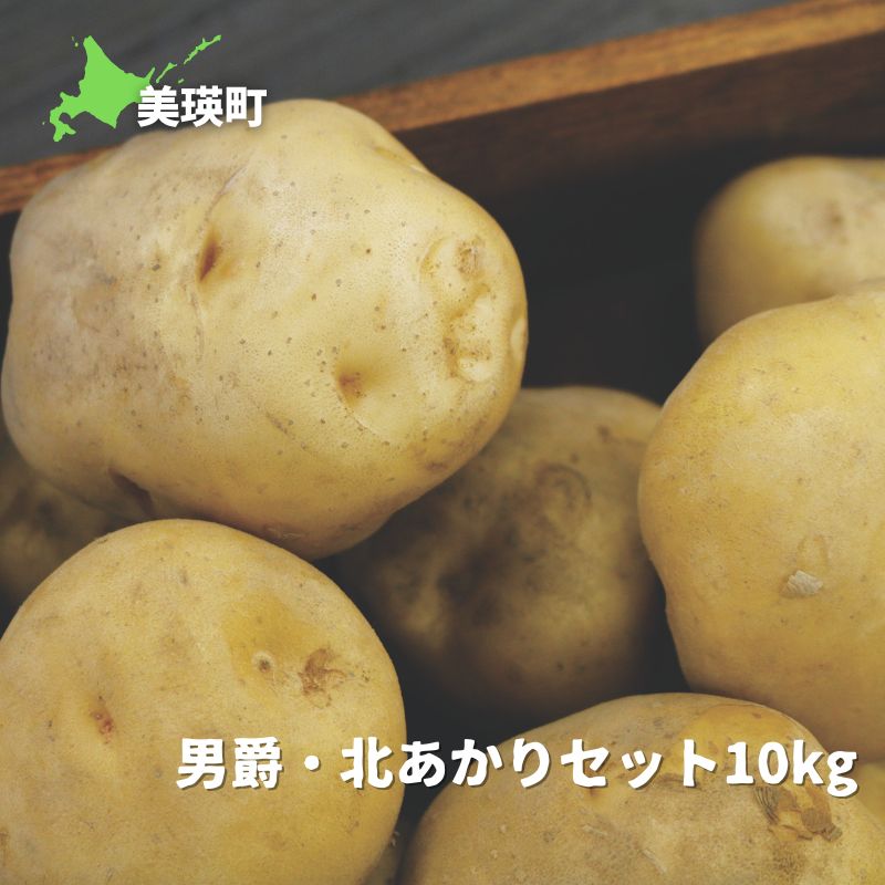 【ふるさと納税】≪令和7年産予約受付!≫四季彩の丘FARM 男爵 北あかり セット 野菜 10kg 男爵 キタアカリ 食べ比べ | 人気 おすすめ ランキング ...