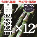 5位! 口コミ数「0件」評価「0」令和6年産！幻のアスパラ ラスノーブルHAKOIRI「畑発・冷蔵庫のドアポケット行」×12箱　美瑛　北海道美瑛　北海道美瑛町　美瑛産　北海道･･･ 