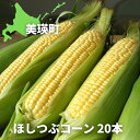 【ふるさと納税】令和6年産　とうもろこし（ほしつぶコーン）20本　北海道　北海道美瑛　北海道美瑛町　美瑛町　美瑛　北海道産　美瑛産　スイートコーン　とうきび　黒木農場[020-52]