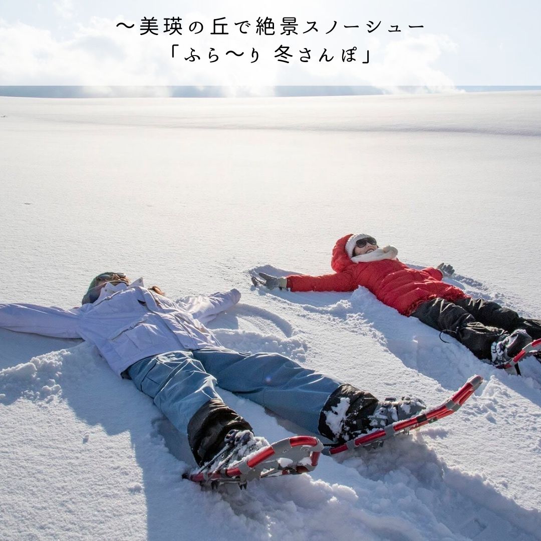 【ふるさと納税】冬季 アクティビティ 体験クーポン3,000円 スノーシュー 体験プログラム 北海道 北海道美瑛 北海道美瑛町 美瑛 美瑛町 体験プラン 丘のまちびえいDMO[010-148] 2