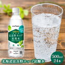 2位! 口コミ数「0件」評価「0」北海道富良野ホップ炭酸水　グリーンシャワー　500ml×24本　【炭酸飲料・ソーダ水・ドリンク】　お届け：2022年6月中旬から順次出荷