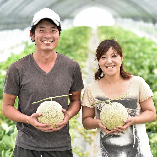 よくばりセット(赤肉&青肉メロン)8kg以上