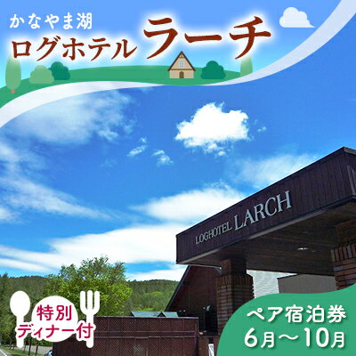 特別ディナー付ペア宿泊券(ツインルーム)夏季 ※6〜10月 北海道 南富良野町 かなやま湖 宿泊券 宿泊 泊まる ツインルーム 旅行 贈り物 ギフト [ペア 宿泊券 旅行 ホテル ログホテル 朝食 夕食 1泊 湖畔]