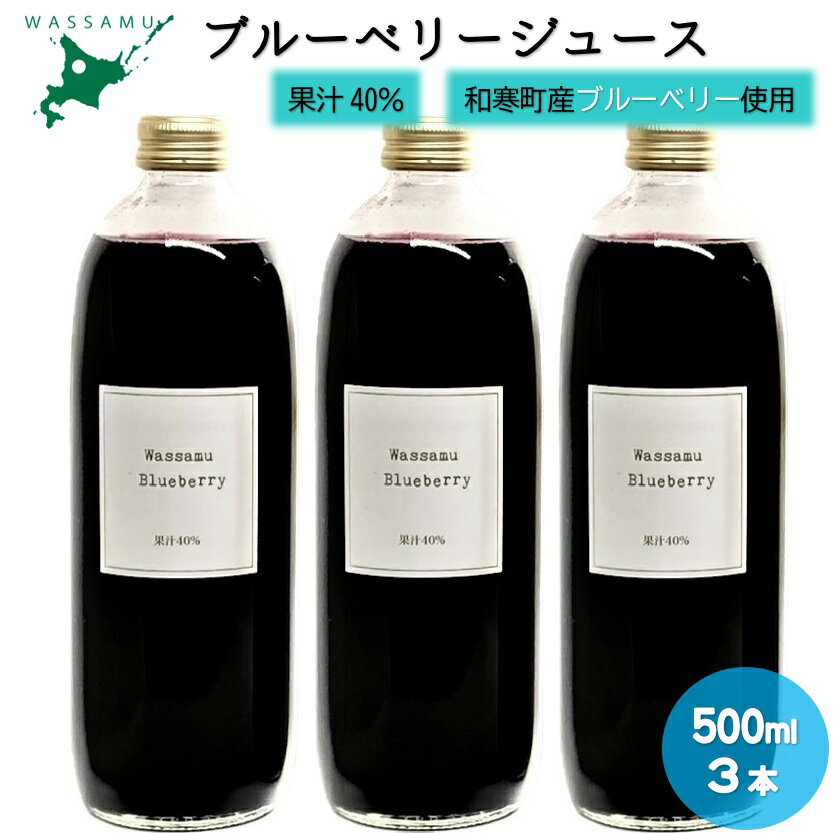 3位! 口コミ数「0件」評価「0」和寒40%果汁ブルーベリー飲料　北海道　ふるさと納税　ブルーベリー　ジュース