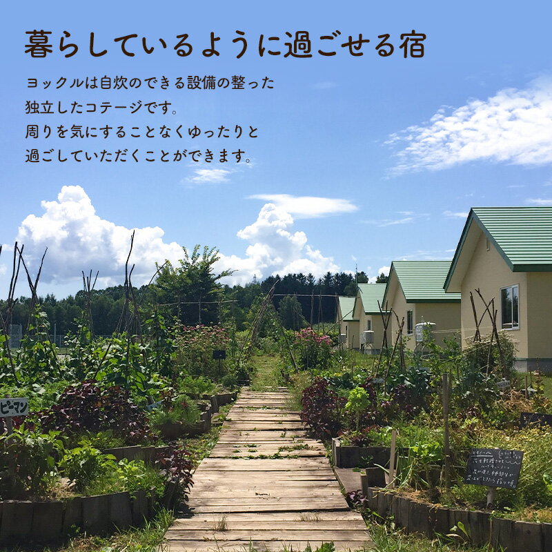 【ふるさと納税】 下川町 地域間交流施設 森のなかヨックル 宿泊補助券 3000円 北海道 コテージ F4G-0117その2