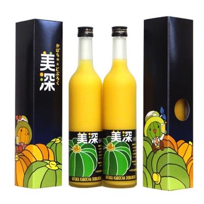 北海道美深産原料使用「かぼちゃどぶろく美深」 日本酒 どぶろく かぼちゃ くりゆたか [お酒]