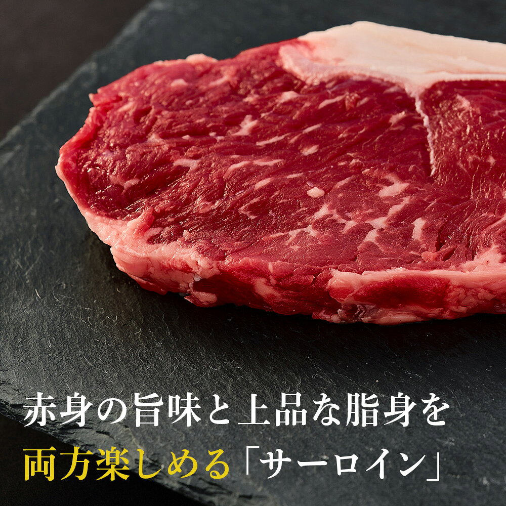 【ふるさと納税】北海道中川町産ナカガワ牛　サーロインステーキ300g