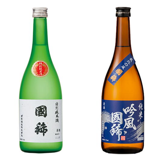 【ふるさと納税】5-010-029 国稀純米酒720ml2本セット(特別純米酒・純米吟風国稀)　【日本酒・お酒】　お届け：入金確認後、随時発送（おおよそ1週間〜1ヶ月）のサムネイル