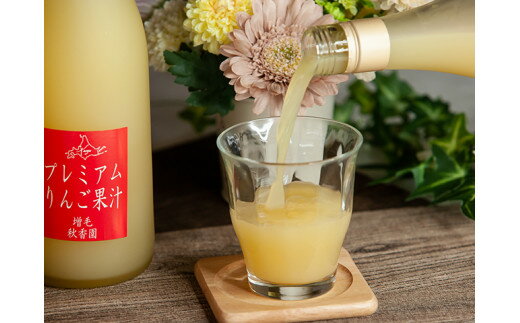 【ふるさと納税】8-042-003　秋香園 りんごジュース 720ml×12本セット　飲料類・果汁飲料・りんご・ジュース・果実飲料・ジュース・飲料・ドリンク　お届け：入金確認後、1週間～1ヶ月以内