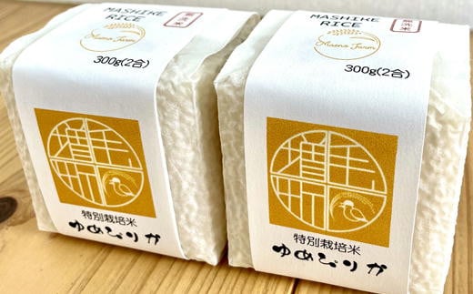 【ふるさと納税】8-009-006　新米・真空パックキューブ米＜無洗米＞ ゆめぴりか 600g（10月～発送）【前野ファーム】　米・お米・ゆめぴりか　お届け：10月～3月発送（各月上旬に発送依頼、中旬以降発送） f014818-mashike-10001284 北海道増毛町 サンプル画像2