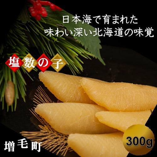 【ふるさと納税】6-011-002　北海道産塩数の子 300g（8本～11本入）【10月～発送】　【魚貝類・数の子】　お届け：2024年10月～発送のサムネイル