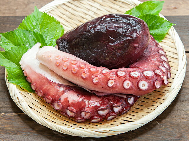 【ふるさと納税】柔らか蒸たこ足・頭セット 3-010-042