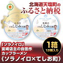 【ふるさと納税】《ソラノイロ×てしお町》至高の天塩しじみ光麺...