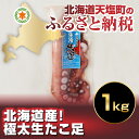 【ふるさと納税】北海道産!極太生 たこ足1kg(容量:1kg...