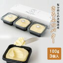  バター 北海道 塩分控えめ さるふつバター 300g 北海道産 （100g × 3個 ）生乳 使用 ギフト パン 猿払 猿払村 ふるさと納税 