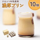 プリン 北海道 牛乳 卵 濃厚 10個 100g セット 取り寄せ さるっぷりん カラメルソース ふるさと納税 猿払 猿払村 