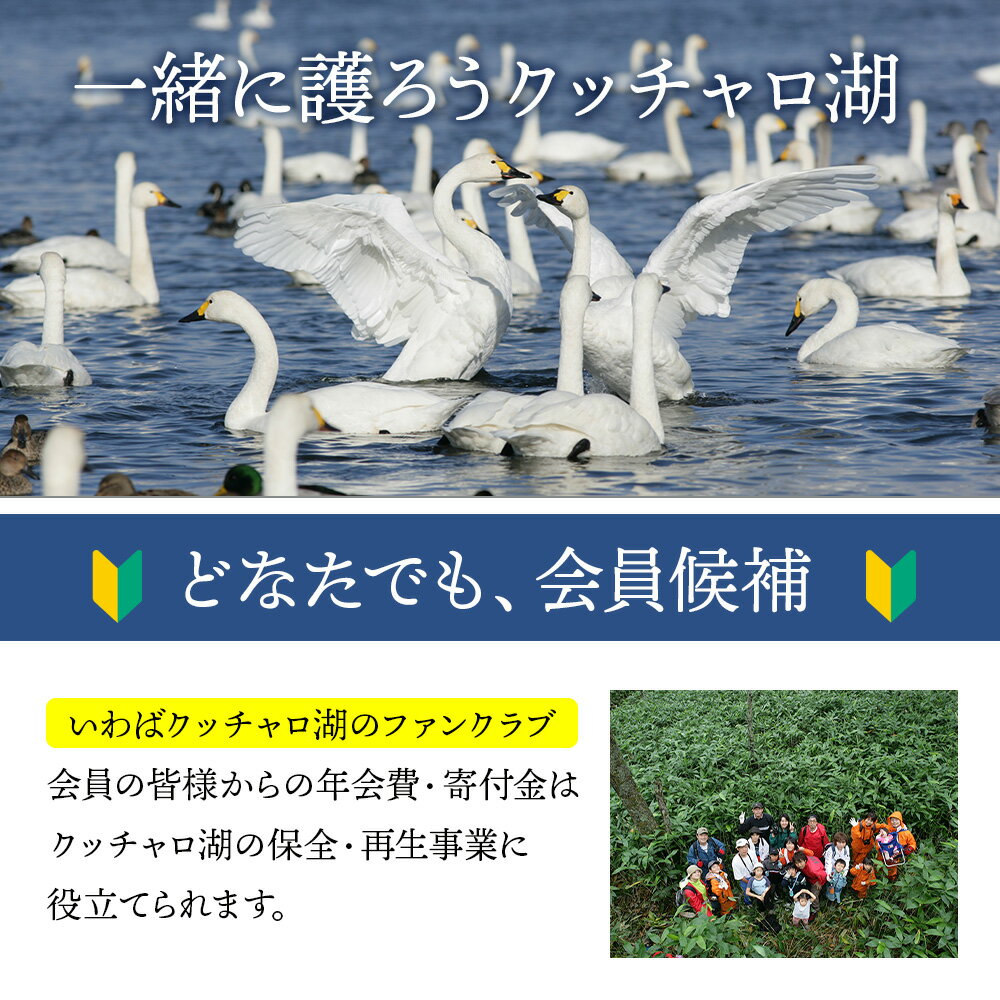 【ふるさと納税】 個人サポーター 会員 年会費 1名様《クッチャロ湖エコワーカーズ》入会 応援 クッチャロ湖北海道ふるさと納税 ふるさと納税 北海道 浜頓別 通販 贈答品 贈り物