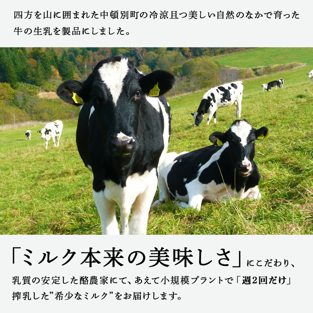 【ふるさと納税】 【定期便12ヶ月】なかとん牛乳 900ml×2本 成分無調整無調整 牛乳 低温殺菌 ノンホモ ミルク 北海道牛乳 生乳 ふるさと納税 北海道 中頓別町