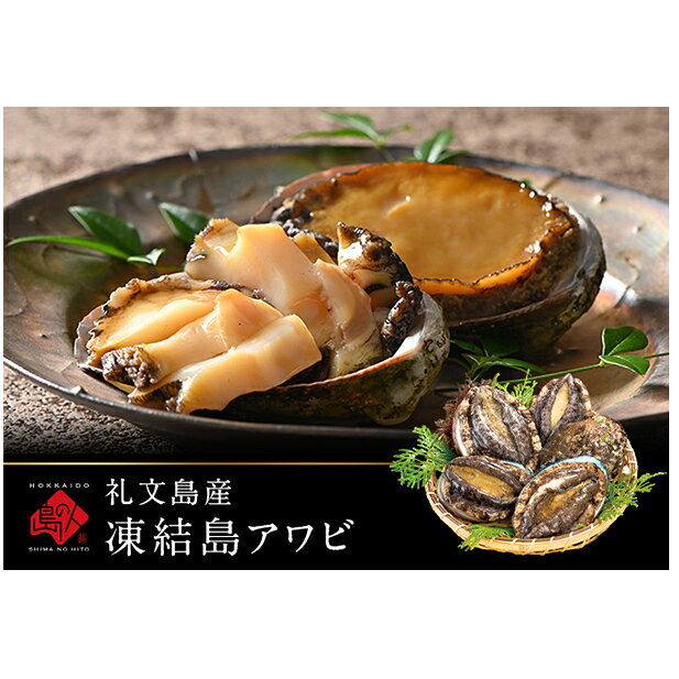 北海道 礼文産 産地直送 鮮度抜群 天然 凍結 あわび 500g [ 魚介類 アワビ 鮑 ]
