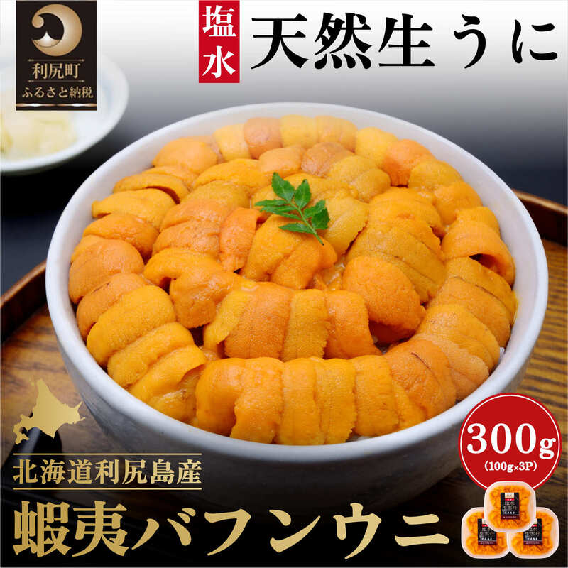 25位! 口コミ数「0件」評価「0」漁師厳選！利尻島産 エゾバフンウニ300g［2024年6月発送開始先行受付］ウニ 塩水ウニ 北海道 利尻　【利尻町】　お届け：2024年6月･･･ 