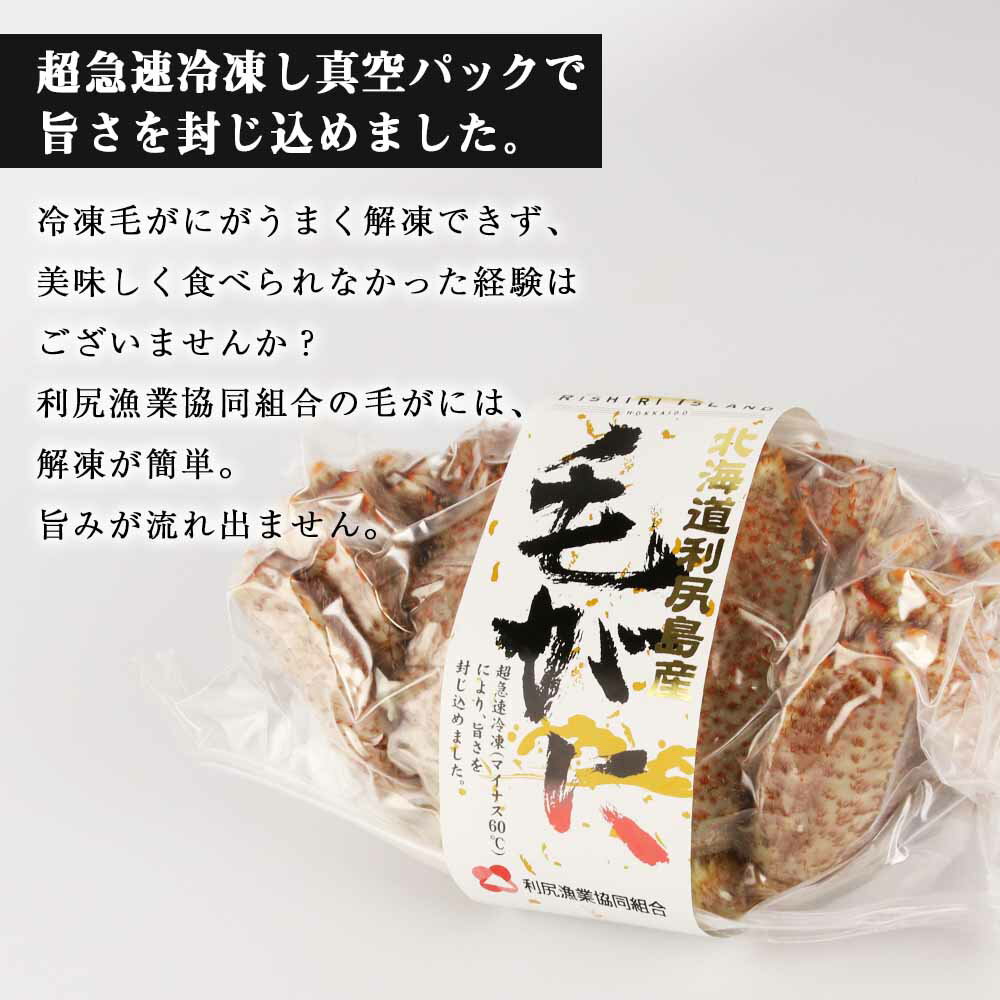 【ふるさと納税】利尻直送!プレミアム★毛ガニ特々大サイズ1尾<利尻漁業協同組合>北海道ふるさと納税利尻富士町ふるさと納税北海道海鮮北海道カニふるさと納税北海道蟹毛ガニ毛蟹蟹みそ毛ガニ濃厚蟹棒蟹甲羅【AA118】