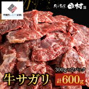 【ふるさと納税】【肉の割烹田村】牛サガリ（焼肉用）300g×2P／C 【配送不可地域：離島】 さがり サガリ 肉 焼肉 北海道 美幌町 送料無料 BHRJ018