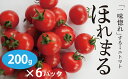 29位! 口コミ数「0件」評価「0」R6年産 ミニトマト ほれまる 200g×6ケ ヤナセ農園 【 ふるさと納税 人気 おすすめ ランキング 野菜 やさい ミニトマト みにとま･･･ 