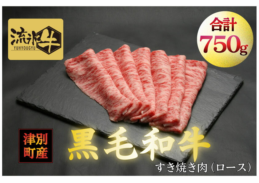 5位! 口コミ数「0件」評価「0」流氷牛すき焼き肉 750g （250g×3 ロース） 【 ふるさと納税 人気 おすすめ ランキング 肉 にく 牛 和牛 黒毛和牛 希少 流氷･･･ 