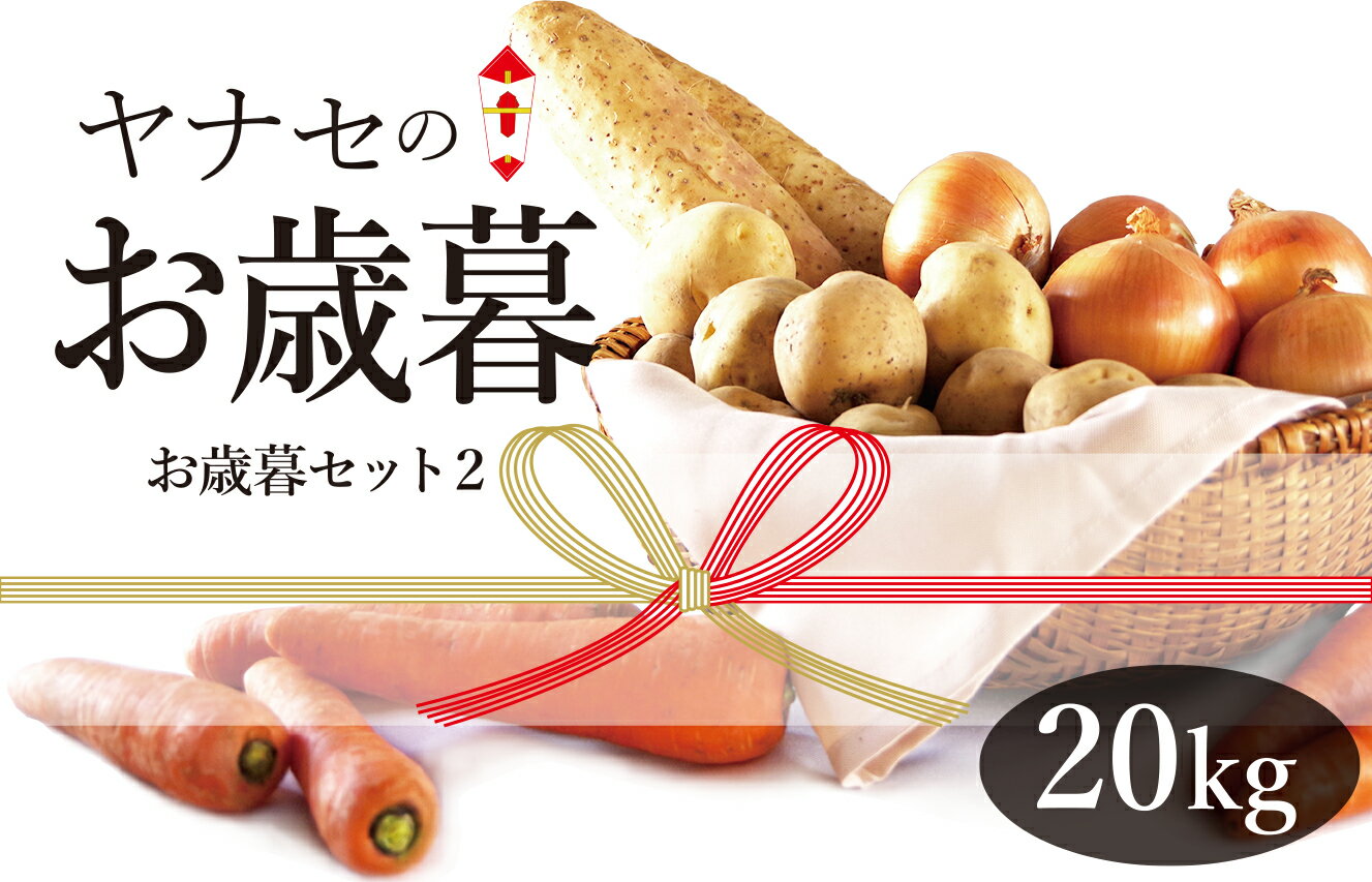 1位! 口コミ数「2件」評価「5」R6年産 お歳暮セット2 約20kg ヤナセ農園 【 ふるさと納税 人気 おすすめ ランキング 野菜 やさい ベジタブル 玉ねぎ たまねぎ ･･･ 