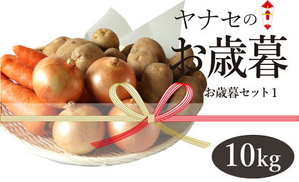 R6年産 お歳暮セット1 約10kg ヤナセ農園 【 ふるさと納税 人気 おすすめ ランキング 野菜 やさい ベジタブル 玉ねぎ たまねぎ 玉葱 じゃがいも ジャガイモ 家庭料理 万能野菜 セット 詰合せ ギフト 贈答 プレゼント 北海道 津別町 送料無料 】 TBTI012