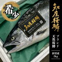 【ふるさと納税】<希少!数量限定>知床斜里産 天然ブランドサクラマス「知床桜鱗」2kg(真空冷凍)【配送不可地域:離島・沖縄県】【1411132】