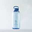【ふるさと納税】知床トコさん ウォーターボトル ブルー 500ml×1本 常温で水が飲める 耐熱マイボトル【配送不可地域:離島・沖縄県】【1629107】