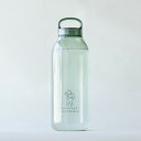 【ふるさと納税】知床トコさん ウォーターボトル グリーン 950ml×1本 常温で水が飲める 耐熱マイボトル【配送不可地域:離島・沖縄県】【1629201】