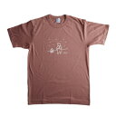 【ふるさと納税】「知床トコさん」×久米繊維 コットンTシャツ 星柄 Sサイズ 半袖【配送不可地域:離島・沖縄県】【1629382】