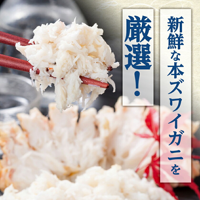 【ふるさと納税】かにしゃぶ福袋 1.1kg_ かに カニ かにしゃぶ 福袋 人気 美味しいしゃぶしゃぶ 生ずわい 本ズワイ蟹 カニしゃぶ カニ鍋 簡単調理 【配送不可地域：離島】【1692338】