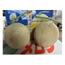 【ふるさと納税】くんねっぷメロン赤肉 2kg×2個【配送不可地域:離島・沖縄県】【1529775】
