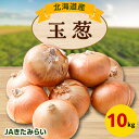 【ふるさと納税】JAきたみらい 玉葱 10kg【配送不可地域:離島・沖縄県】【1292831】