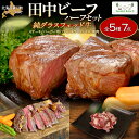 【ふるさと納税】田中ビーフハーフセット(グラスフェッド) 【 ふるさと納税 人気 おすすめ ランキング 牛肉 牛 ステーキ サーロイン リブロース スネ スライス ひき肉 北海道 置戸町 送料無料 】 OTH002