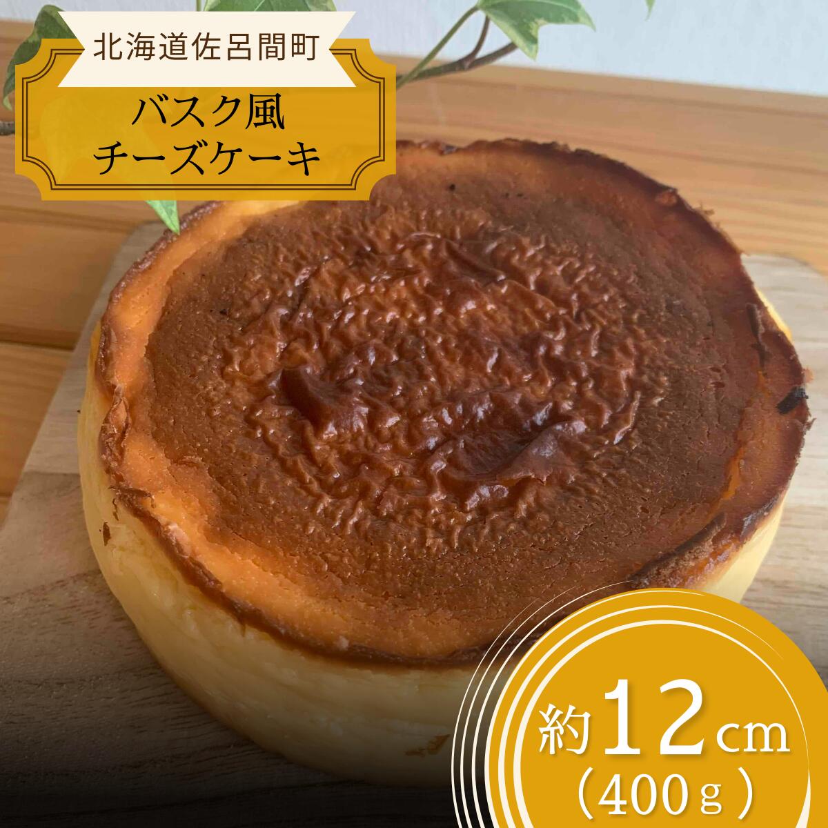 甘さ控えめでしっとりレア バスク風チーズケーキ [ ふるさと納税 人気 おすすめ ランキング 菓子 ケーキ チーズケーキ バスク風 バスク風チーズケーキ 美味しい 北海道 佐呂間町 送料無料 ]