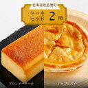 【ふるさと納税】 2種のケーキセット(ブランデーケーキ・アップルパイ) 【 ふるさと納税 人気 おすすめ ランキング 菓子 ケーキ ブランデーケーキ アップルパイ 甘い 美味しい 北海道 佐呂間町 送料無料 】 SRMJ048