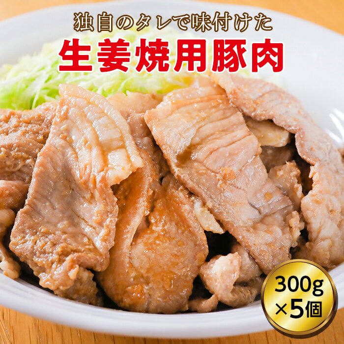 道産豚肉 生姜焼 5個セット
