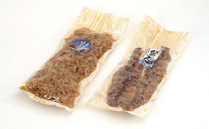 【ふるさと納税】水岡商店珍味セット（帆立ヒモ・助宗鱈とば） 魚貝類 ホタテ 惣菜
