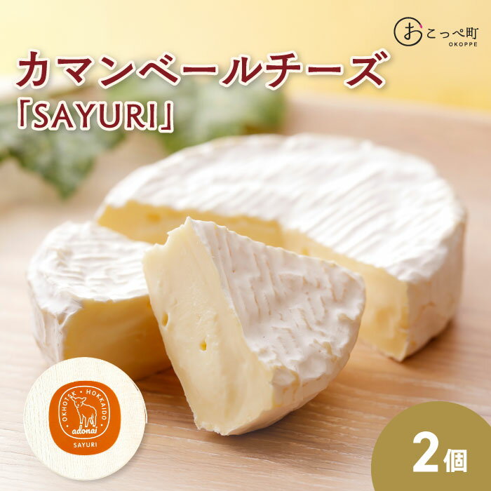 【ふるさと納税】カマンベールチーズ『SAYURI』2個セット
