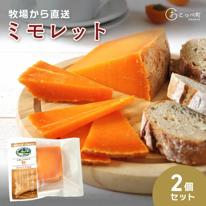 【ふるさと納税】牧場から直送『ミモレット2個セット』