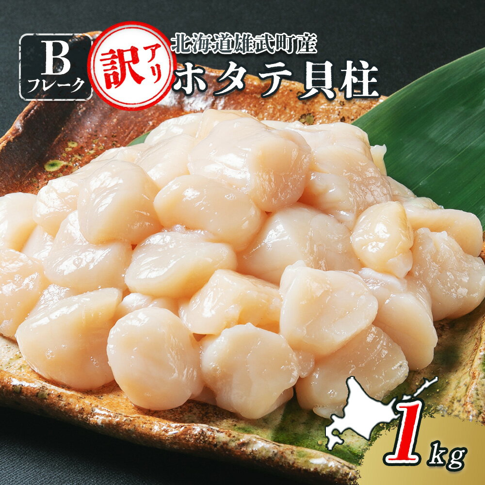 【ふるさと納税】北海道雄武町産　ほたて貝柱(冷凍)　Bフレー